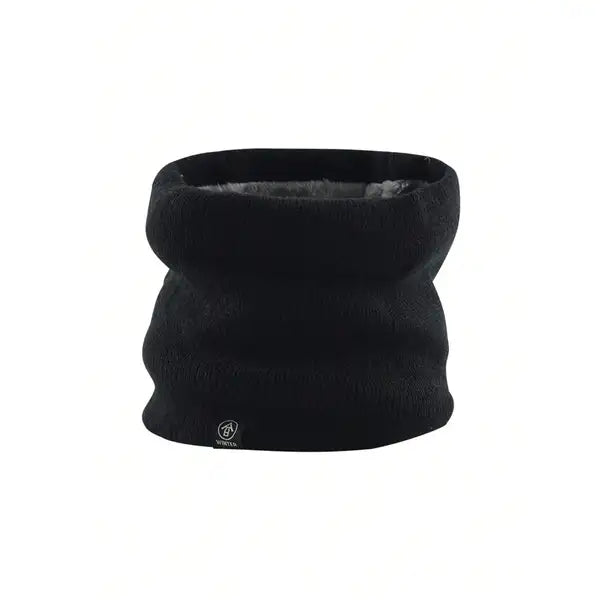 New Power 1pc Fleece Lined Neck Gaiter for Cold Weather – Unisex Winter Neck Warmer