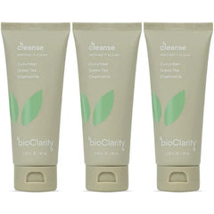 BioClarity Face Cleanser | 100% Vegan, Gentle Wash with Cucumber, Green Tea, and Chamomile, for Sensitive Oily Skin. Natural Ingredients