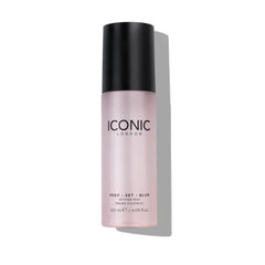 ICONIC LONDON Prep Set Blur Setting Spray | Makeup Fixing Spray, Blurs Imperfections and Gives Skin a Radiant Glow, Vegan Makeup