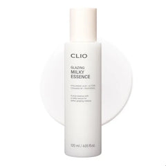 CLIO PROFESSIONAL Glazing Milky Essence, Rice PDRN for Boosting Radiant Glass Skin, Lightweight Hydrating Skin Prep for Makeup, Ceramide Skin Barrier Care for Sensitive Skin, Korean Skincare