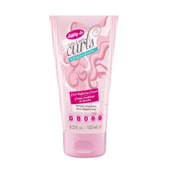 Dippity Do Girls With Curls Leave-In Curl Defining Cream, Anti-Frizz Styling for Curly & Wavy Hair, Smoothing Cream For Frizzy Hair, Shea Butter, Coconut Oil, Frizz Control, 4.2 Fl Ozc