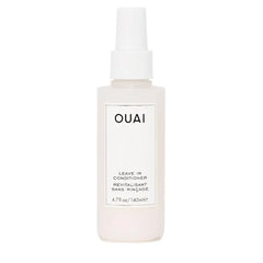 OUAI Leave In Conditioner & Heat Protectant Spray - Prime Hair for Style, Smooth Flyaways, Add Shine and Use as Detangling Spray - No Parabens, Sulfates or Phthalates