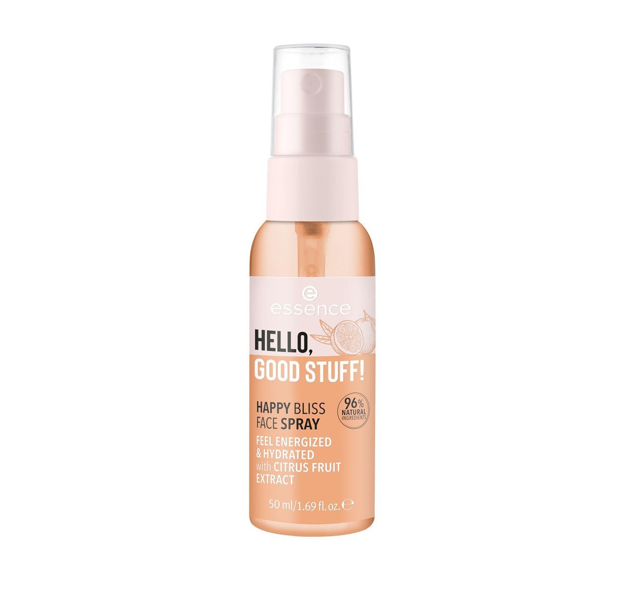 Essence Hello Good Stuff! Happy Bliss Face Spray 50Ml - AllurebeautypkEssence Hello Good Stuff! Happy Bliss Face Spray 50Ml