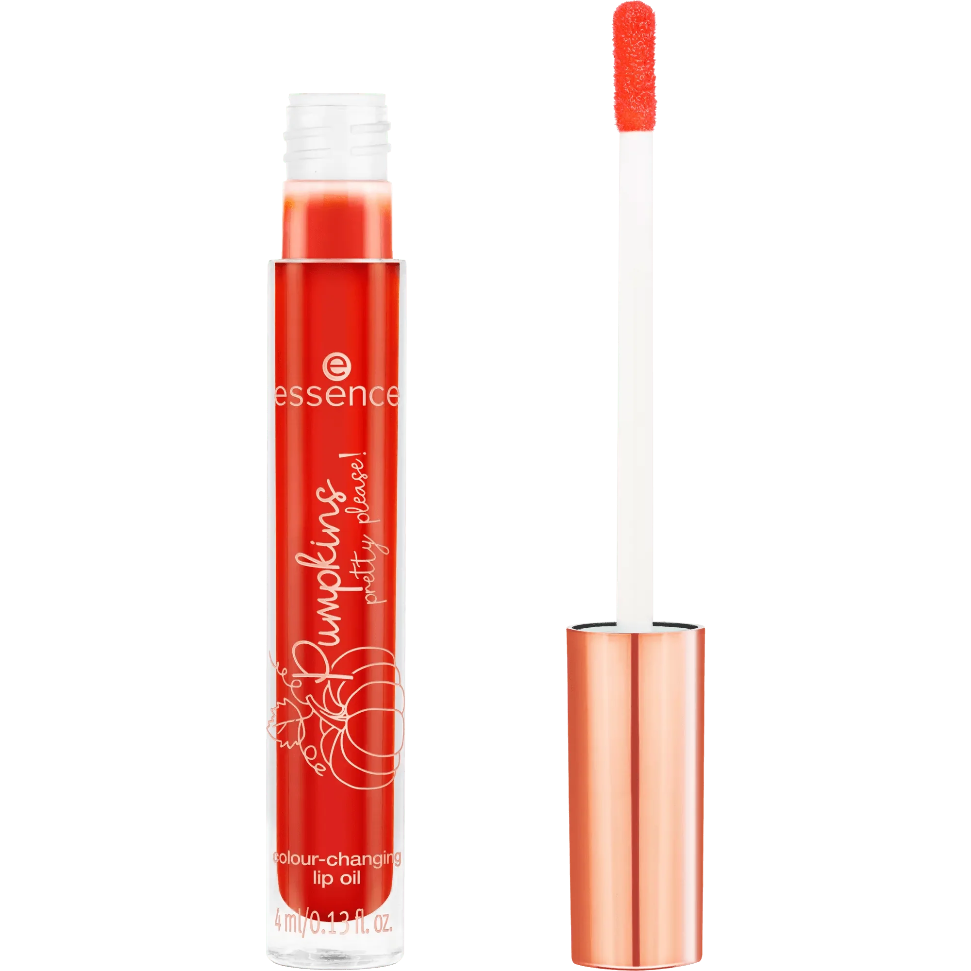 Essence Pumpkins Pretty Please Colour-Changing Lip Oil -01 Pumpkin Kisses&Autumn Wishes 4Ml - AllurebeautypkEssence Pumpkins Pretty Please Colour-Changing Lip Oil -01 Pumpkin Kisses&Autumn Wishes 4Ml