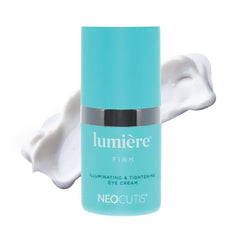 NEOCUTIS Lumiere Firm - Illuminating and Tightening, Anti-Aging Eye Cream - Brighten, Hydrate, and Soothe - for Dark Circles, Puffiness, and Wrinkle Prevention - Travel-Friendly - 15 ml / 0.5 fl oz