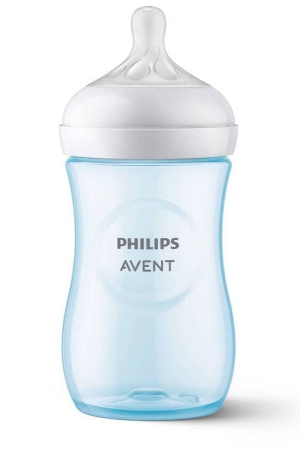 AVENT Philips Natural 2. 0 Blue Feeding Bottle 260ml SCF035/10