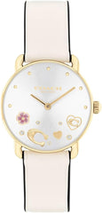 Coach ELLIOT Coach14504305 Women's Watch, White, white/chalk