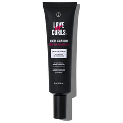 Love Ur Curls - Healthy Scalp Serum Growth Hair Activator, Turmeric & Basil Extracts for Deep Moisturizing and Thicker Full Hair, Vegan, 50mL