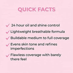 MCoBeauty Ultrastay Flawless Foundation - Corrects Skin Tone And Blurs Imperfections - Lightweight, Buildable Coverage - Hydrates And Nourishes - Luminous Complexion - Liquid - Classic Ivory - 1 Oz