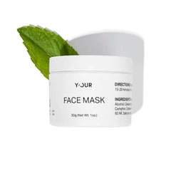 Y’OUR Purifying Detox Face Mask Blackhead, Whitehead & Pore Remover Anti  Acne & Pimple Care Cleansing & Exfoliating for Hydrating & Glowing Skin With Salicylic Acid & Bentonite Clay. Made in USA