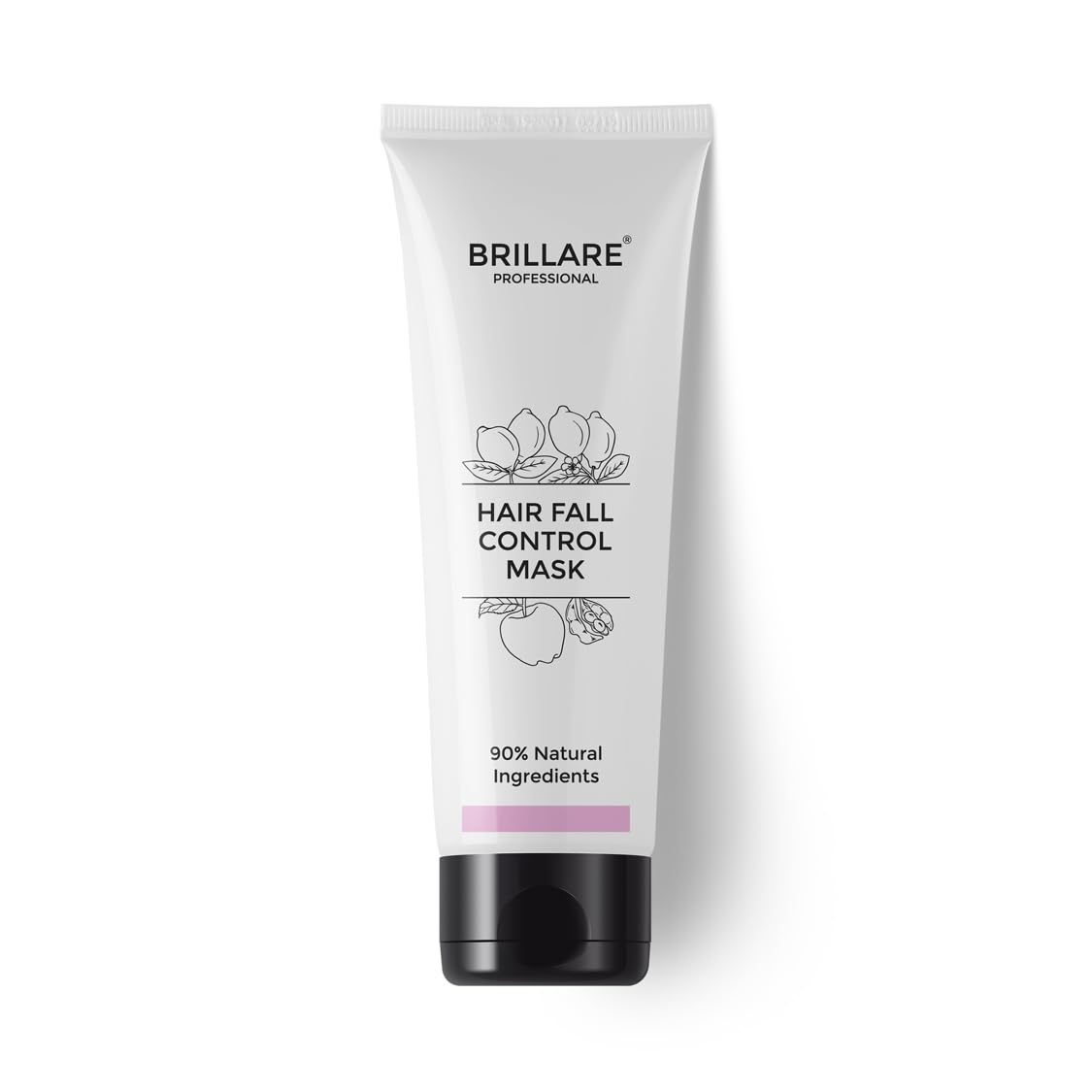 BRILLARE Hair Fall Control Natural Mask (Conditioner) With Apple and Soya Protein - 125 GM