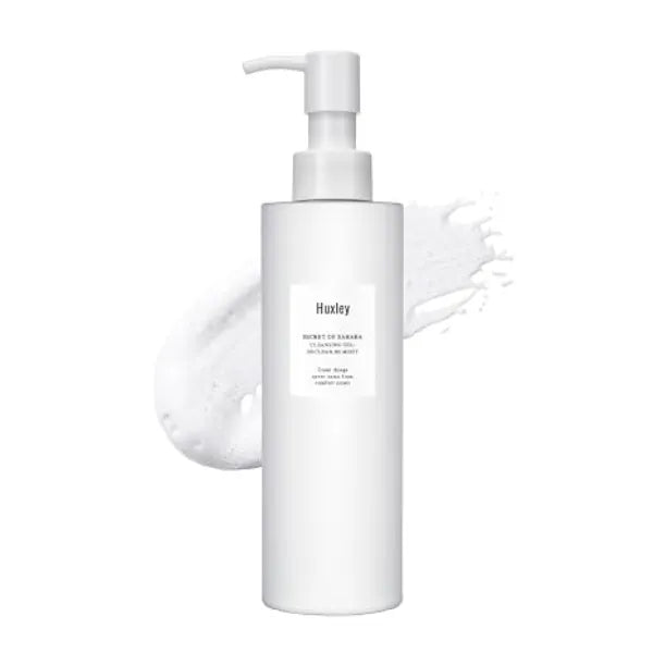 Huxley Cleansing Gel Be Clean Be Moist, Gentle Facial Cleanser, 6.76 Fl Oz