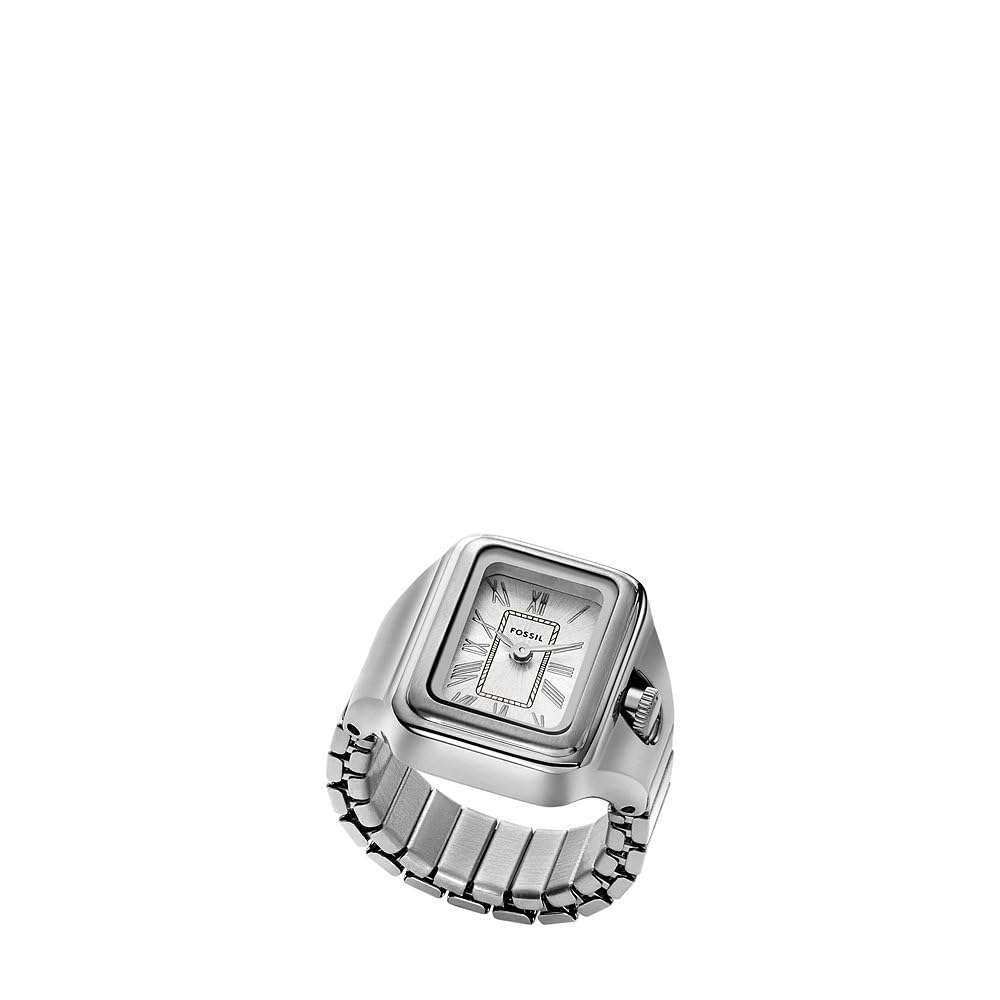 Fossil Raquel Watch Ring Two-Hand Stainless Steel - ES5344