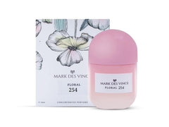 Mark Des Vince Floral 254 Concentrated Perfume for Men Women Long Lasting Parfum Fragrance For Unisex, 15ml