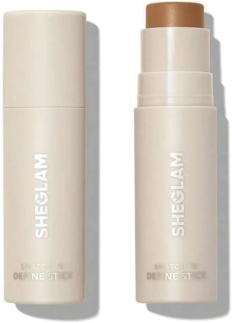 SHEGLAM Snatch 'n' Define Stick - Cream Contour Stick Long Lasting Highly Pigmented Sweat Proof Bronzer Sculpting Lightweight Smooth Natural Contour Face Makeup (Warm Honey)