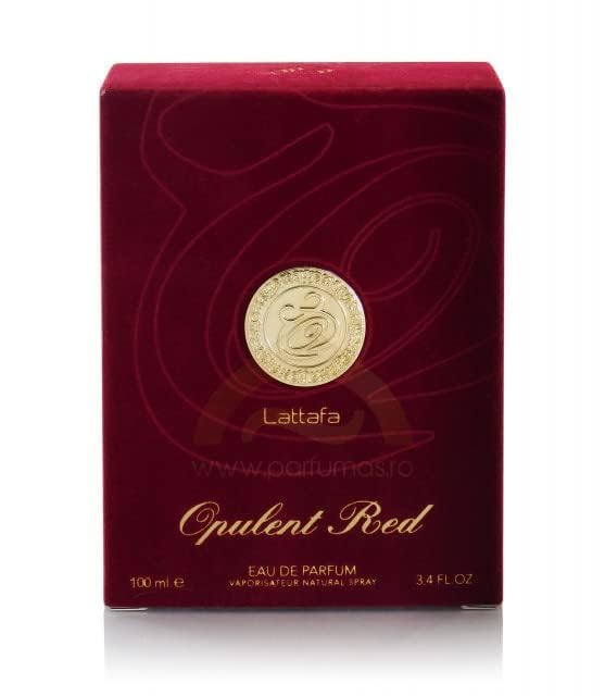 Lattafa Opulent Red Oud Eau de Parfum Spray for Her - 100 ml