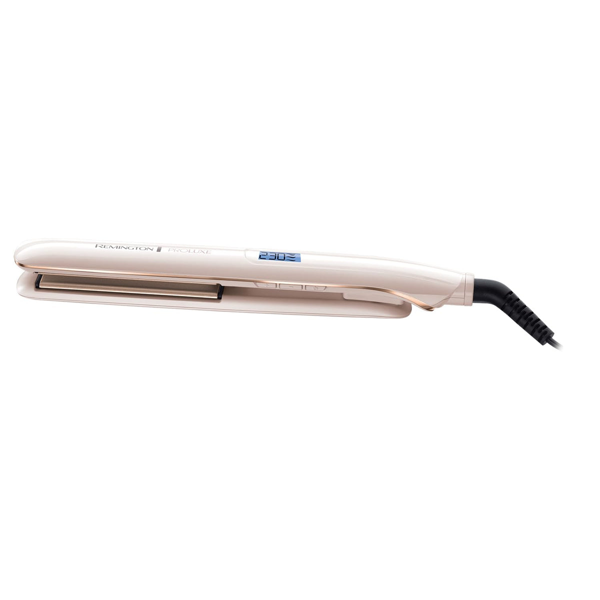 Remington Proluxe Ceramic Hair Straighteners With Pro+ Low Temperature Protective Setting, Rose Gold - S9100