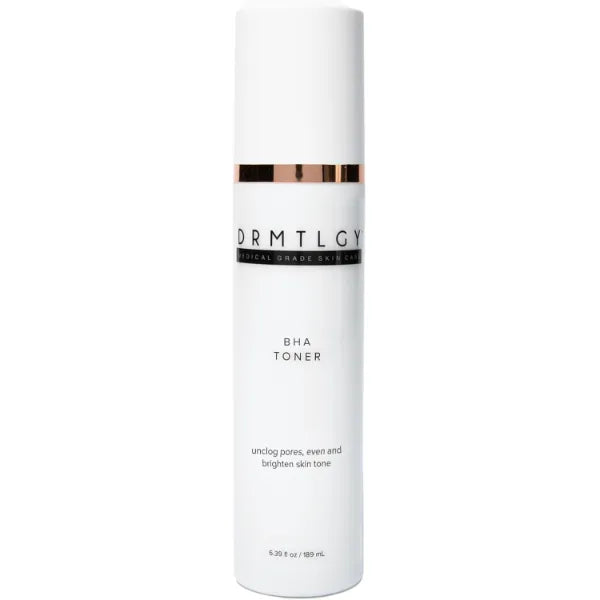 DRMTLGY BHA Clarifying Toner for Face – FSA/HSA Eligible Skin Care with 2% Salicylic Acid – Face Toner & Acne Treatment – Pore Reducing Skincare for Oily & Acne-Prone Skin (6.39 oz/189 ml)