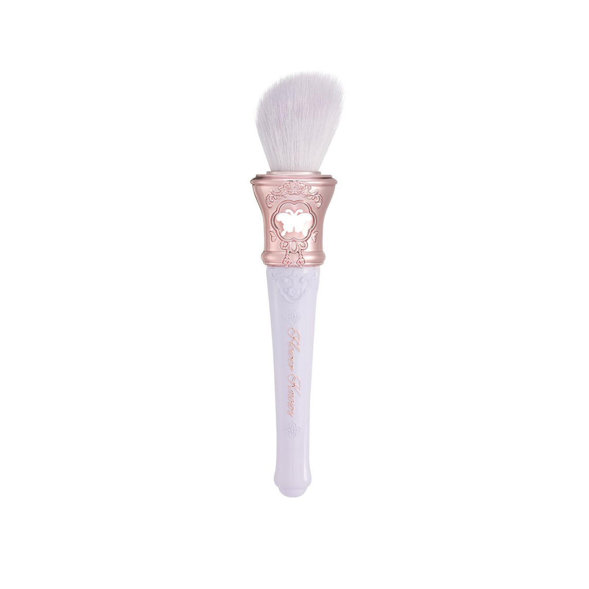 Flower Knows Butterfly Cloud Collar Angled Powder Brush (Frosty Wisteria)