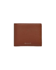 GANT Mens Leather Bifold Wallet Onesize - Sugar Almond
