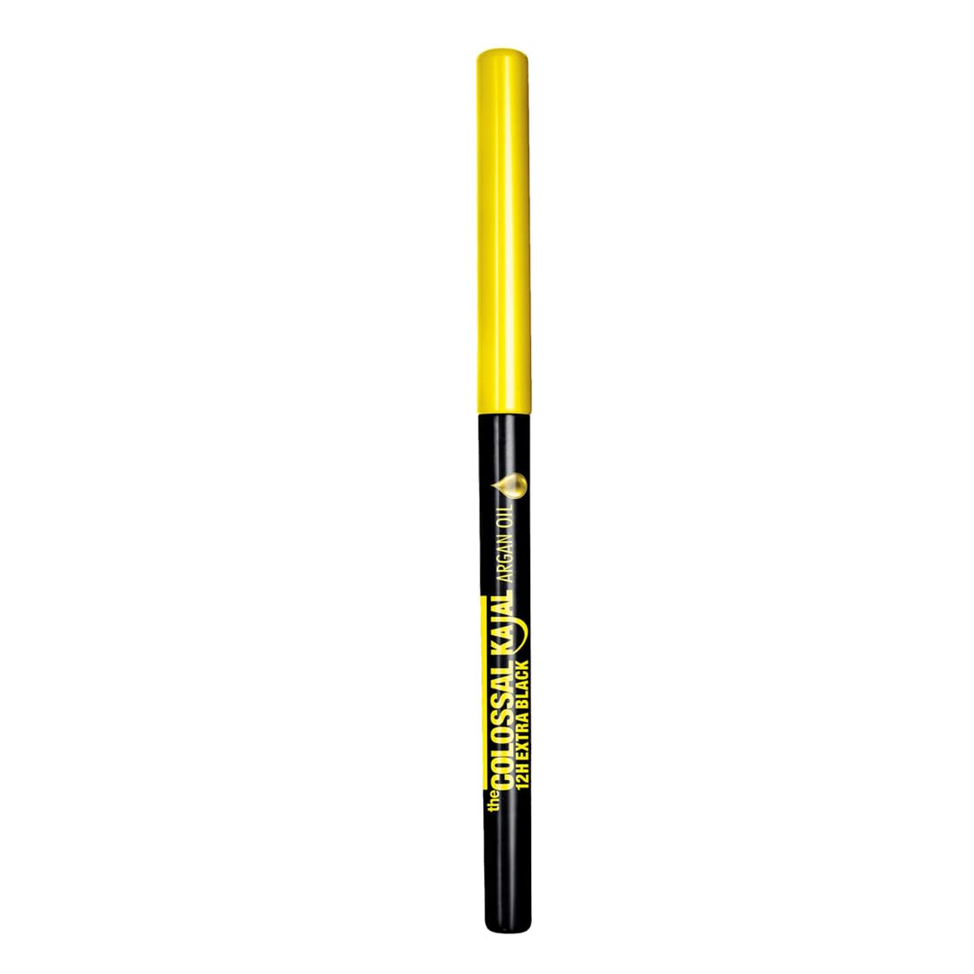 Maybelline New York Colossal Eyeliner with Argan Oil, Matte, Black, Pencil