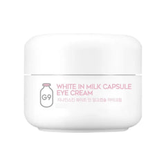 G9SKIN White In Milk Capsule Eye Cream for Dark circles, 30g