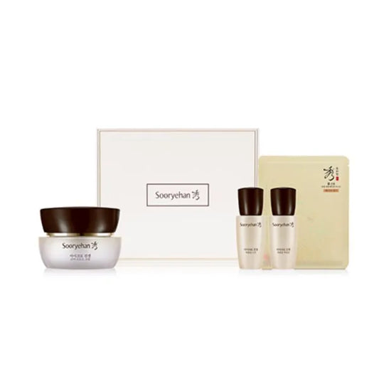 Sooryehan Micro Ginseng Core Lift Cream Special gift Set (2.4 fl oz) - Enhances Skin Firmness, Elasticity, and Hydration. with Ginsenoside R3 for a Youthful, Healthy Complexion