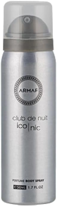 Armaf Club De Nuit Iconic Blue Perfumes for Men, Parfum A Collector Pride, 4 Pieces Gift Set, Perfume Body Spray 50ml, Eau De Parfum 105ml, Shower Gel 100ml, Deodorant Stick 75g