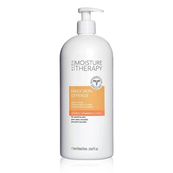 Avon Daily Skin Defense Lotion 33.8 fl oz – Moisturizing Body Lotion for Daily Hydration, Nourishing & Protective Skin Care for Soft