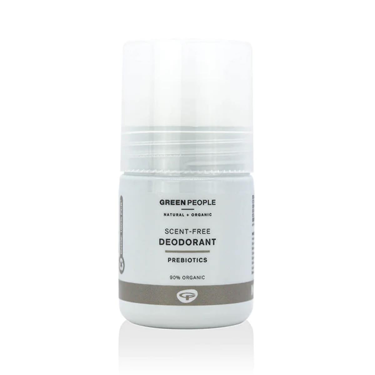 Green People Scent Free Deodorant With Prebiotics, Suitable for Sensitive Skin - Organic, Cruelty Free & Vegan, 75ml