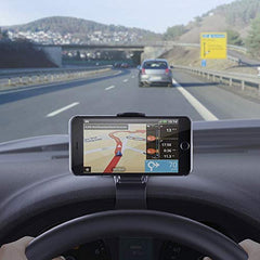 Showtop Car Phone Holder Dashboard Cellphone Mount Mobile Clip Stand HUD Non-Slip Cell Phone Holder Design for Smart phone(3.0-6.5inch)