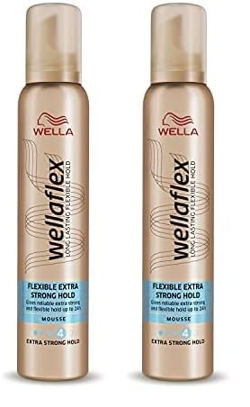 WELLAFLEX FLEXIBLE EXTRA STRONG HOLD MOUSSE (Pack of 2)