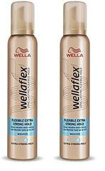 WELLAFLEX FLEXIBLE EXTRA STRONG HOLD MOUSSE (Pack of 2)