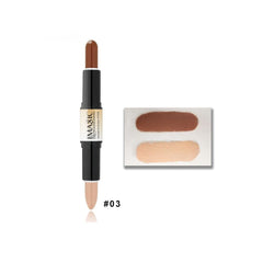 LaPalo Dual-Ended Highlight Contour Stick, 2-in-1 Highlighting & Contouring Kit, Face Shaping Makeup, Long Lasting & Waterproof, 8 gram, 3 colors to choose from (#01, Medium)