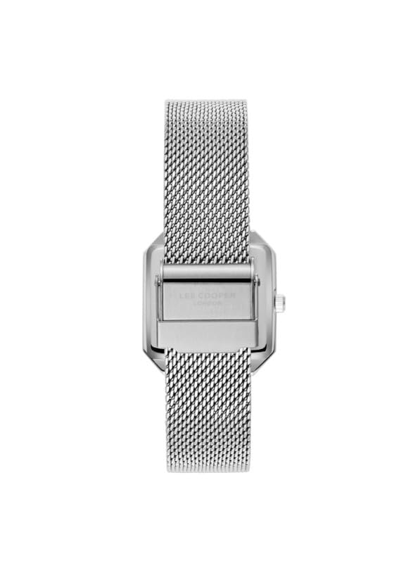 LEE COOPER Women's Watch, Analog Display and Mesh Strap - LC08027.320, Silver