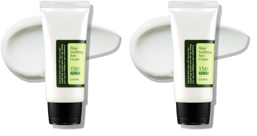 Cosrx Aloe Soothing Sun Cream Spf50 Pa+++ 50 ML (Pack of 2)