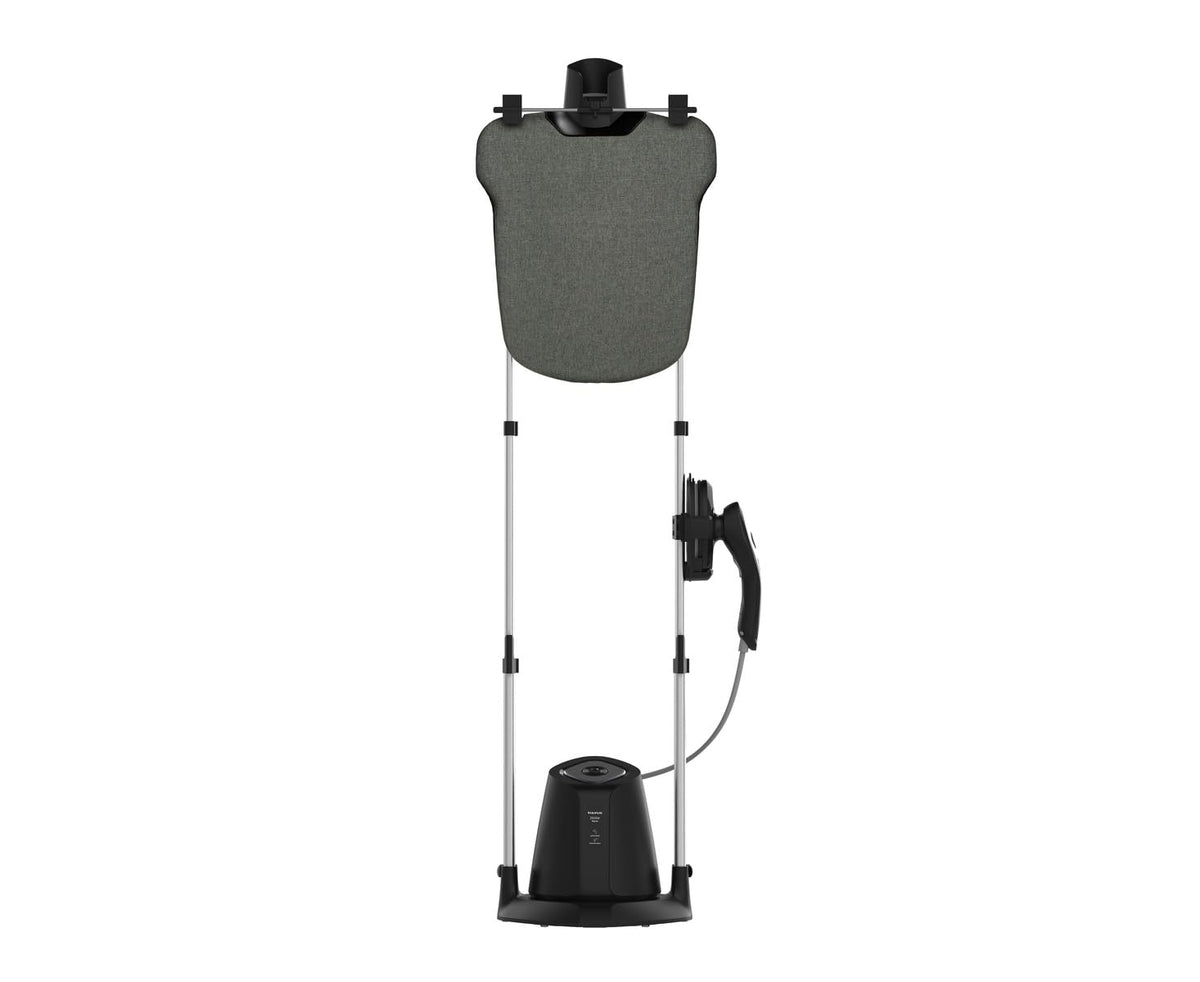 Porodo Lifestyle Iron & Steamer, Comprehensive Fabric Care, Rotating Steamer Handle, Ceramic Soleplate, Telescopic Rod,7 Level Temperature,3 Levels Steam, Multi-Angle Board,2500W,1.2L Tank - Black