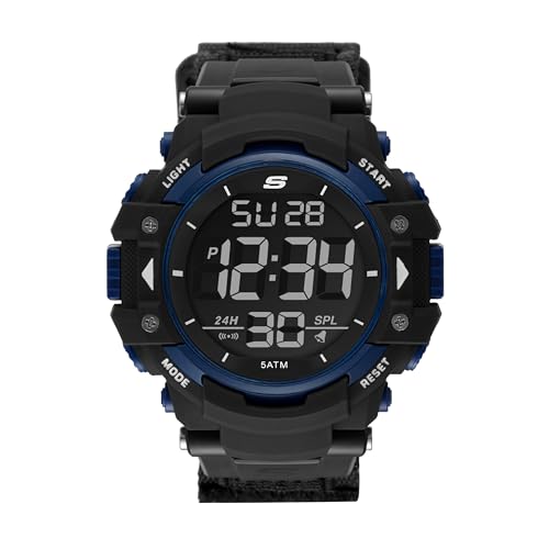 Skechers Casual Digital Watch for Men - Multicolor
