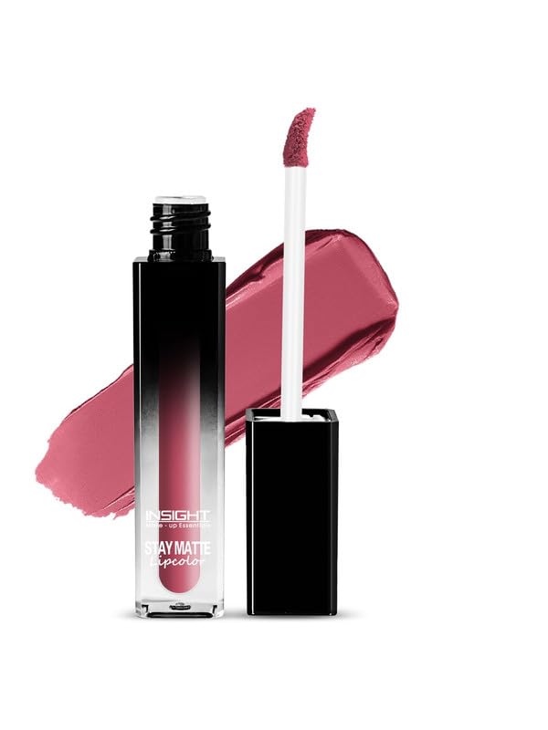 Insight Cosmetics Stay Matte Lipcolor |Ultra Matte Flawless Texture |smudge Proof |Water Proof |Long Lasting |Non Transferable |One Strock Application |Light Weight Formula, 3g(LG50-07)