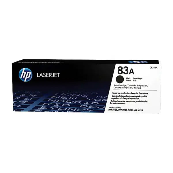 HP 83A Original LaserJet Toner Cartridge (CF283A) - Black