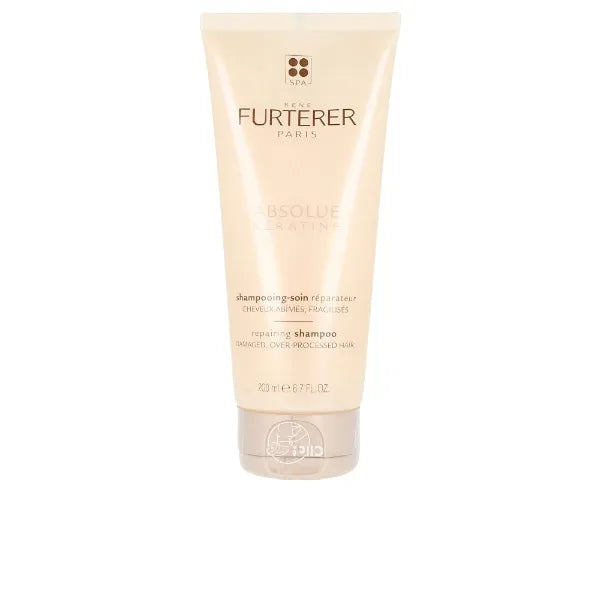 Rene Furterer ABSOLUE KERATINE Repairing Shampoo for Damaged, Over-Processed Hair - 6.7 Fl Oz