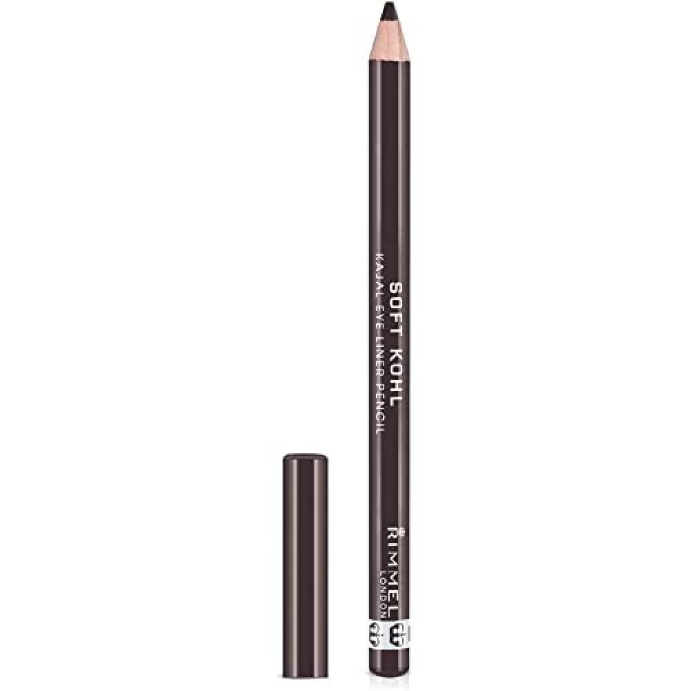 Rimmel London Soft Kohl - 011 Dark Brown. Warm brown shade, 1.2 g