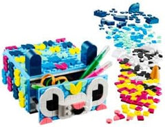 LEGO® DOTS Creative Animal Drawer 41805 DIY Craft & Decoration Kit; Building Blocks Toy Set; Toys for Boys, Girls, and Kids (643 Pieces)