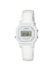 Casio 'Classic' Quartz Resin Casual Watch White/Grey