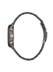 Lee Cooper Men's VX9PE1 Movement Watch, Multi Function Display and Metal Strap - LC06760.060-NL, Gun Metal