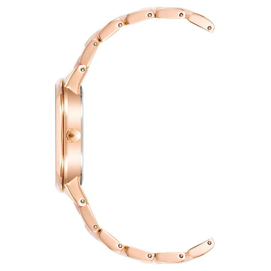 Anne Klein Women analog acrylic rose gold with pink watch