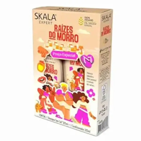 SKALA Linha Expert Kit Shampoo e Conditioner Raizes do Morro Expert Collection Slum Roots Shampoo & Conditioner Set