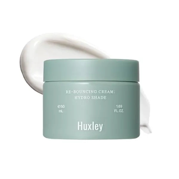 Huxley RE-BOUNCING Cactus PDRN NMN Cream, Cooling & Calming Care, 1.69 Fl Oz
