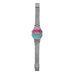 Casio Unisex-Adult Quartz Watch Turqouise / Pink / Silver