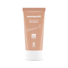 Mamaearth Glow Serum BB Cream Vitamic C SPF-30 PA++, Mineral Oil Free, Paraben Free- 25g